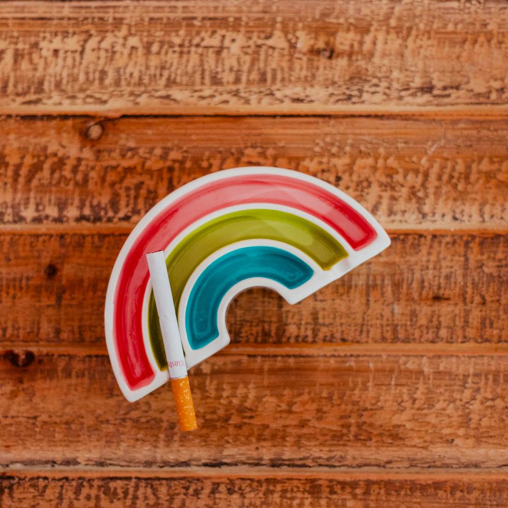 Cenicero Ceramica Rainbow de Fisura