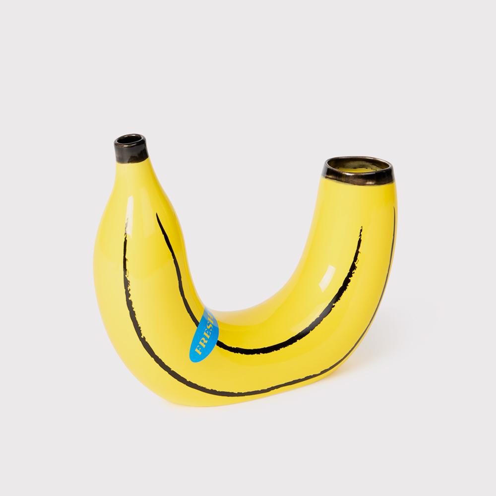 Jarron de Ceramica Banana de Doiy