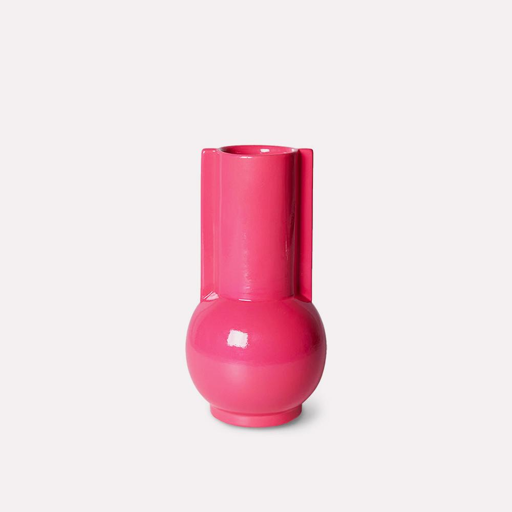 Jarron de Ceramica HK Objects Hot Pink de HKliving