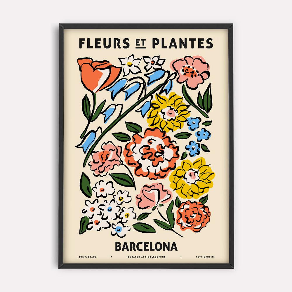 Lamina Zoe Wodarz Fleurs et Plantes Barcelona de PSTR Studio 