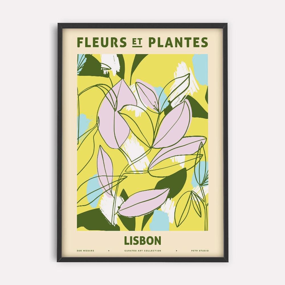 Lamina Zoe Wodarz Fleurs Et Plantes Lisbon de PSTR Studio 