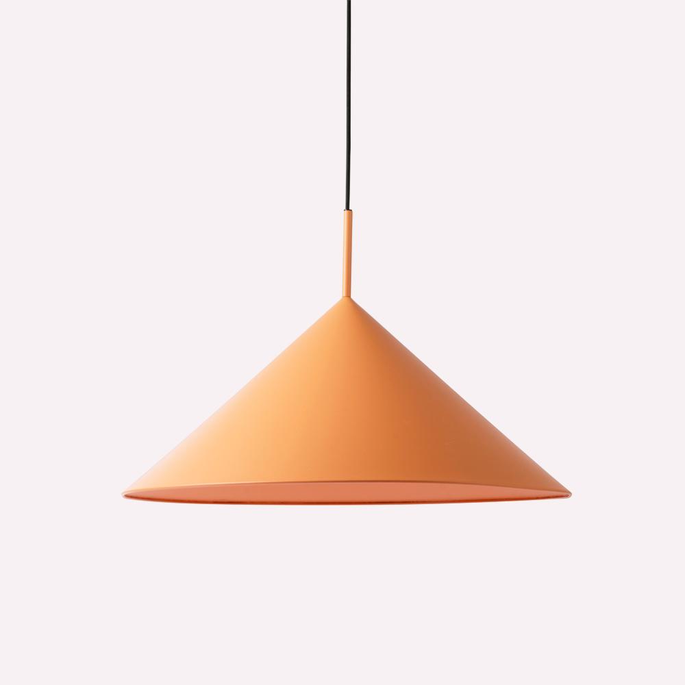 Lampara de Techo Metal Triangle L Matt Peach de HKliving