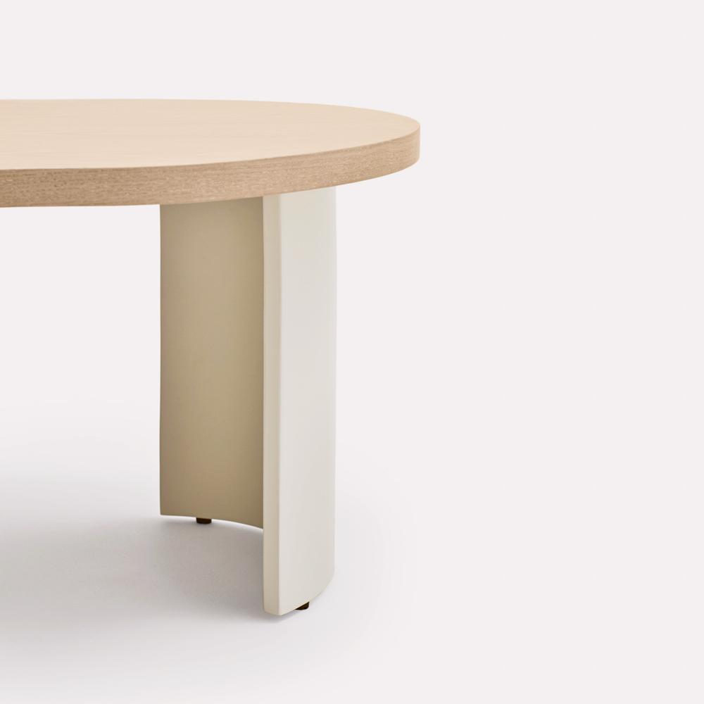 Mesa Auxiliar Nori 60x45x55 Fresno-MDF Natural de Teulat