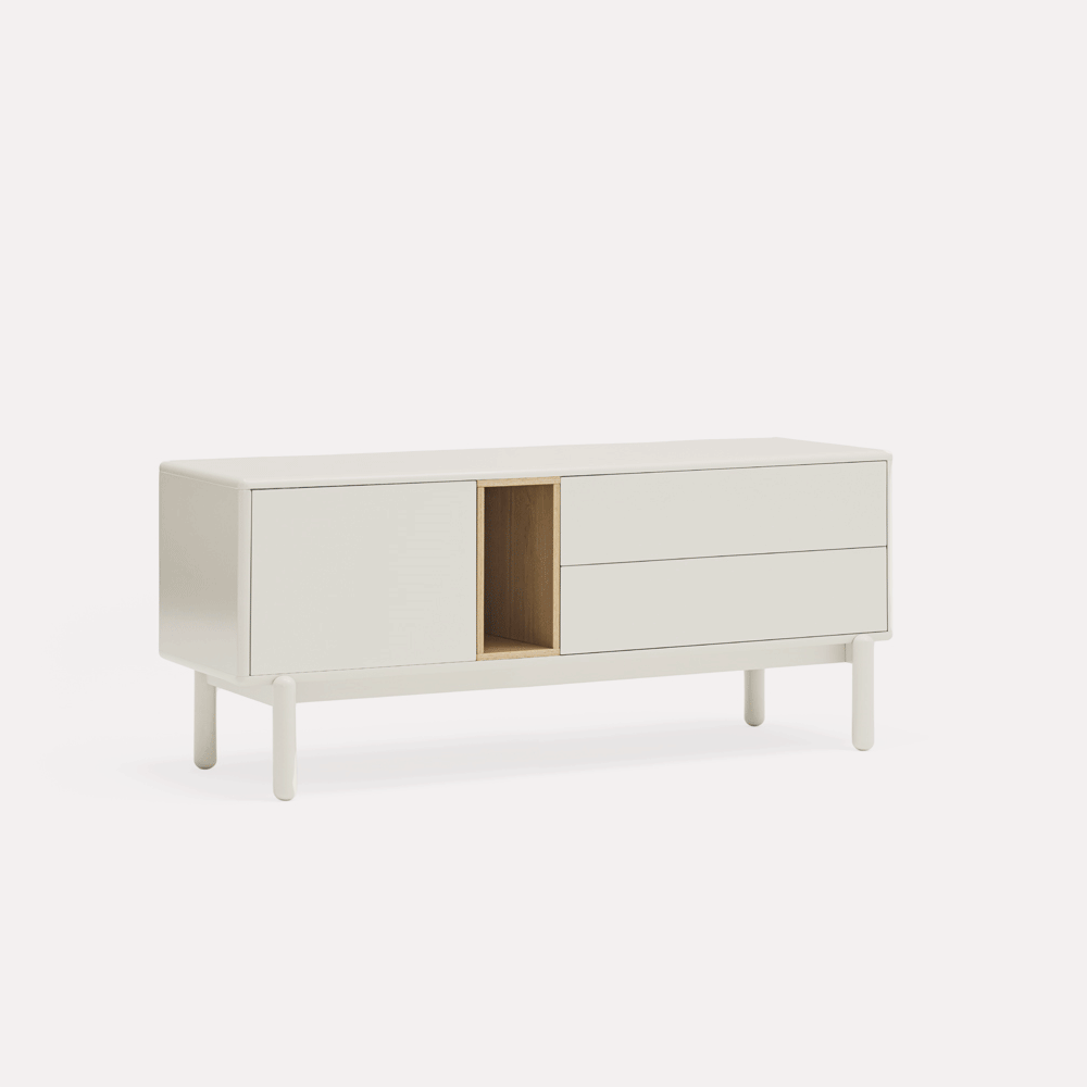 Mueble TV Corvo 1 Puerta 2 Cajones Largo 140 de Teulat