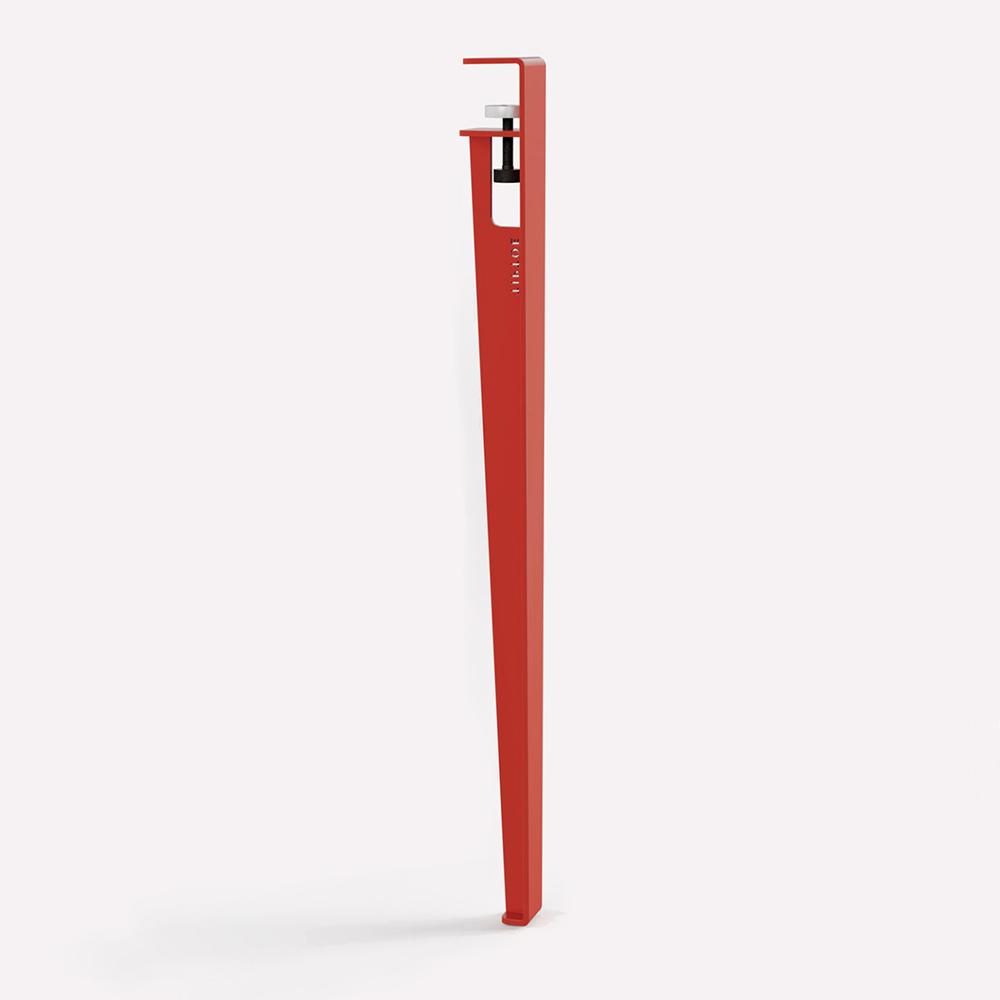 Pata 75 Mesa o Escritorio ROJO TERRACOTA TipToe