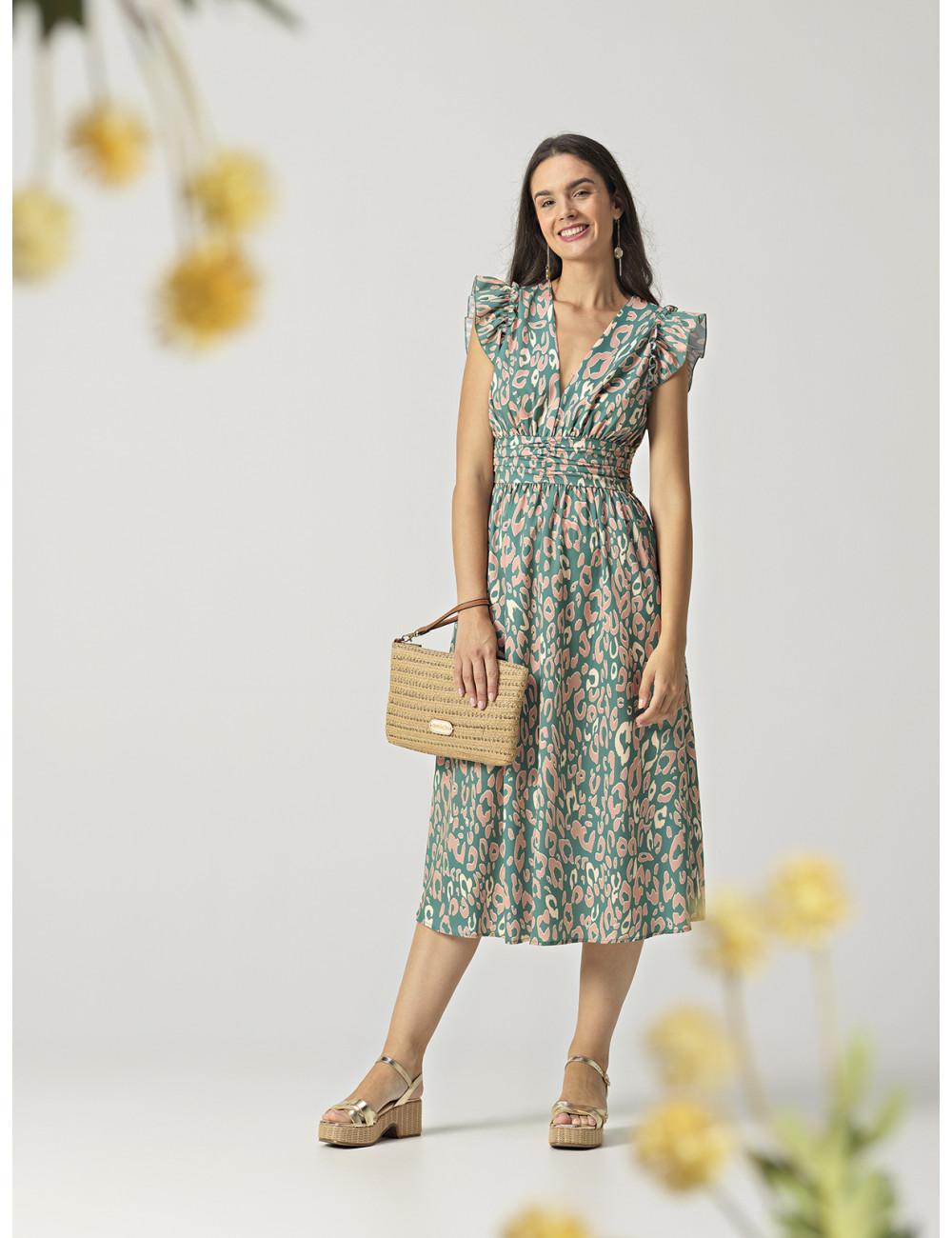 Vestido Amichi print Alegra Mia