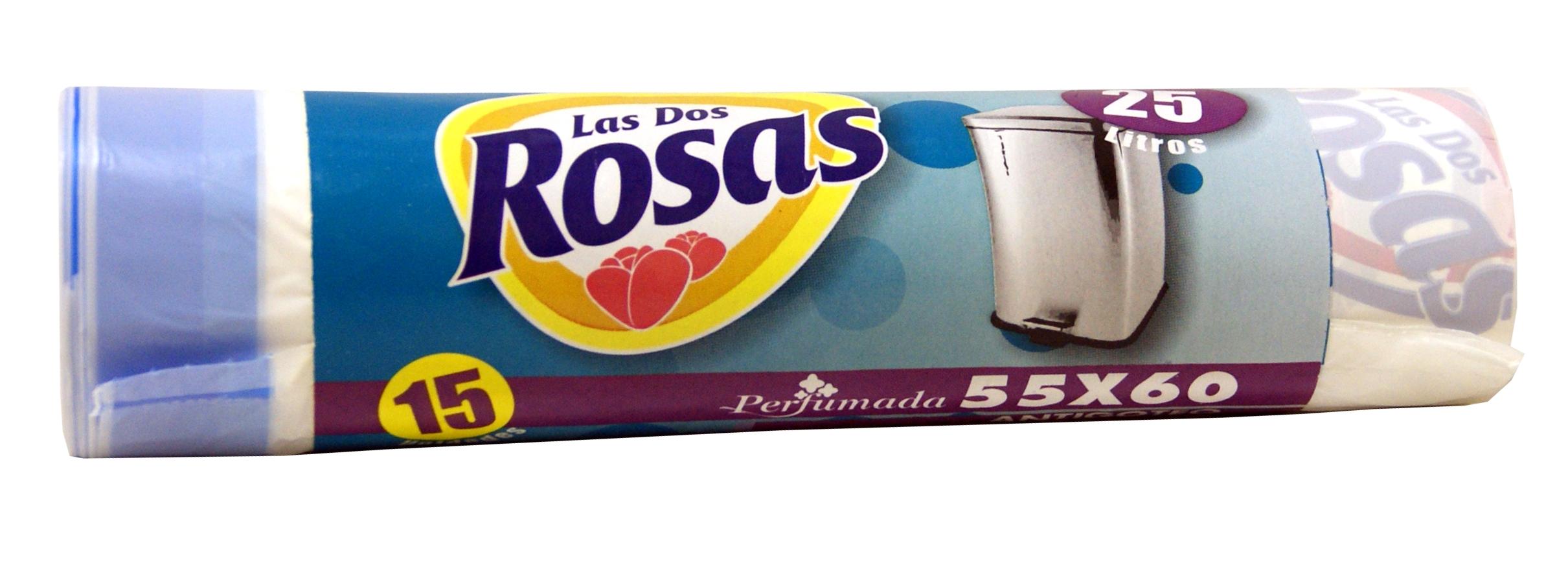 Las 2 Rosas bolsa basura 10 L 40u