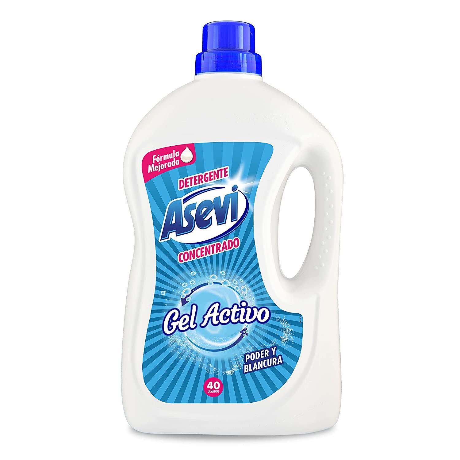 Asevi Detergente Liquido Gel Activo 2,720 Litros