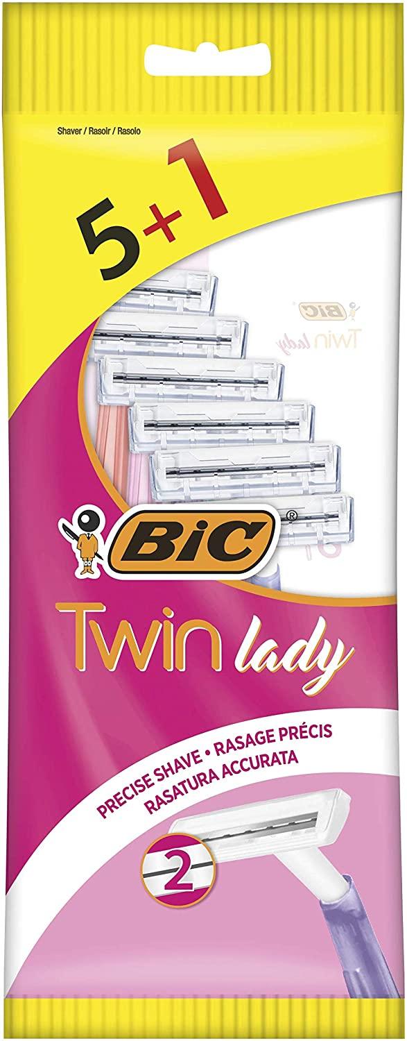 Bic Maquinilla Twin Lady 5+1u 