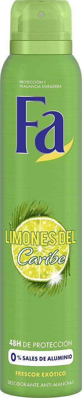 Fa Desodorante Spray Limones del Caribe 200ml