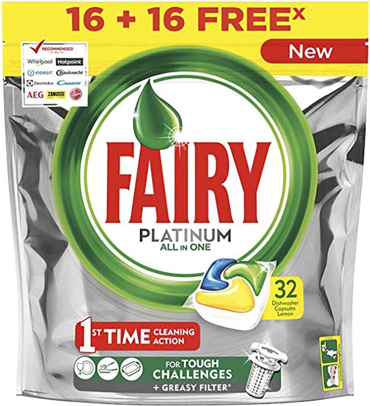 Fairy Caps Platinum 16 +16 unidades