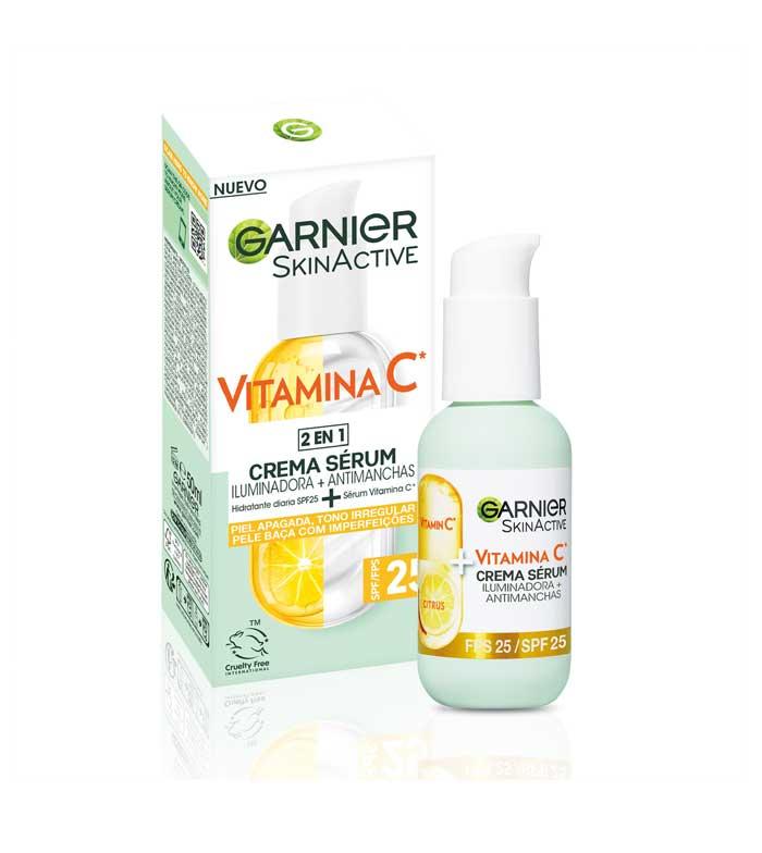 Garnier Crema Sérum Vitamina C FPS 25 50ml