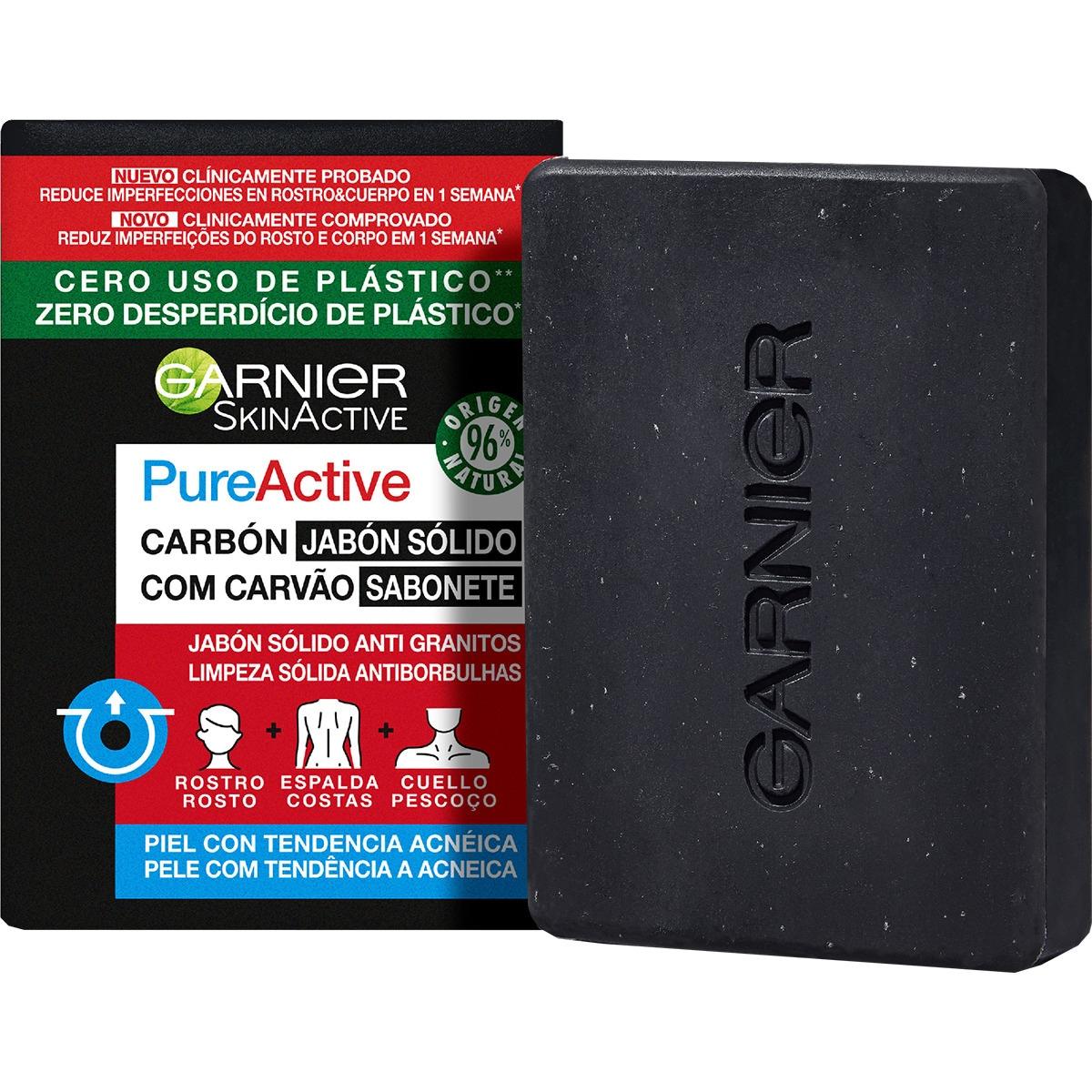 Garnier Jabón Solido Carbon 100gr