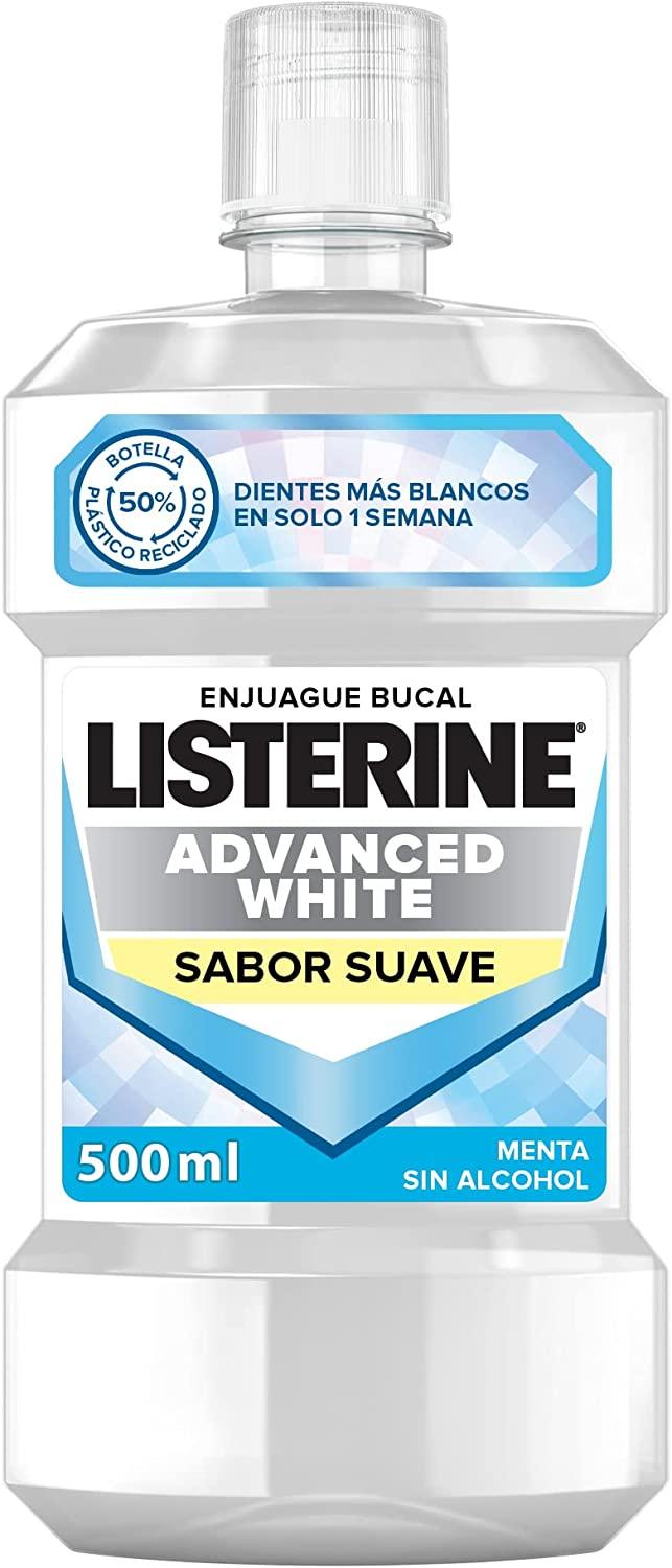 Listerine Blanqueador Avanzado 500ml