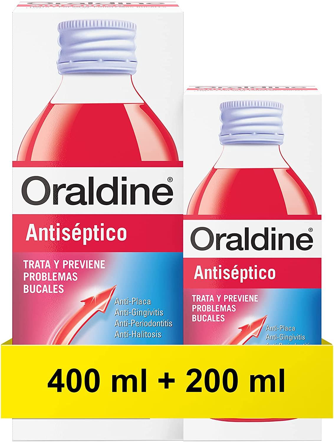 Oraldine Antiséptico  400ml + 200ml