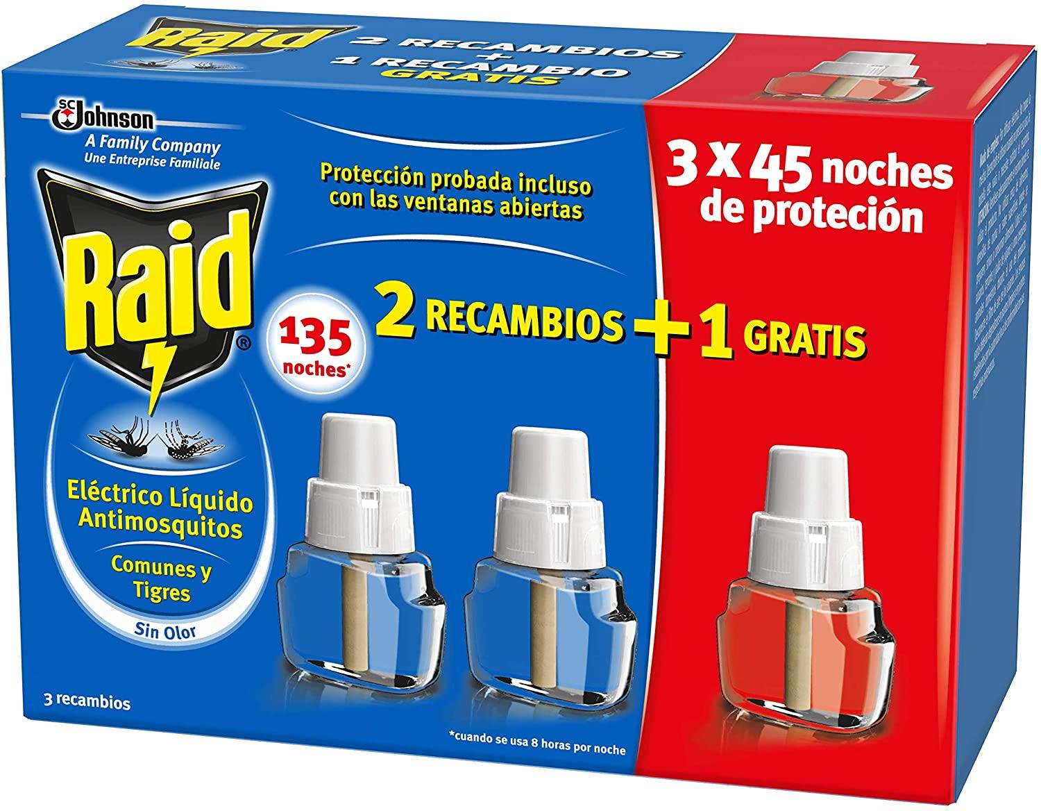 Raid Eléctrico Recambio Pack 3u 