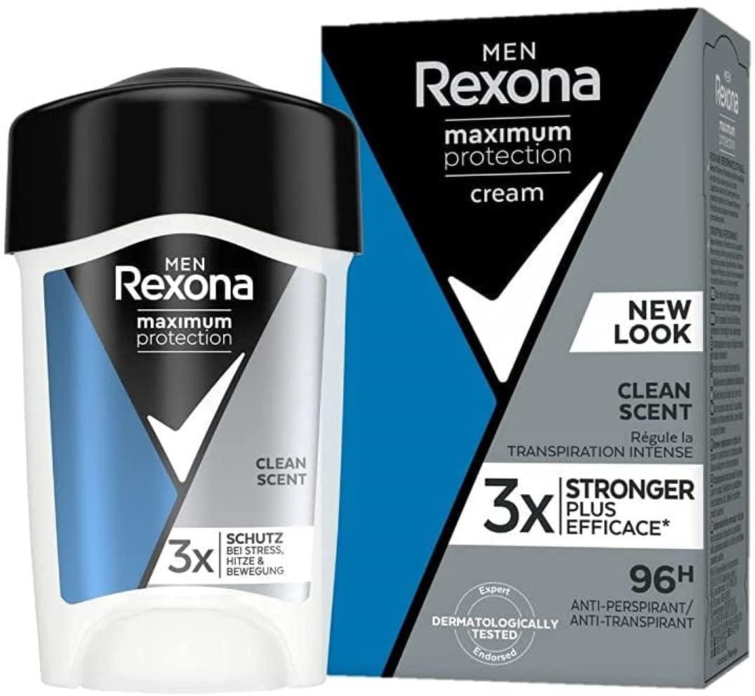 Rexona Men Desodorante Crema Clean Scent 45ml  