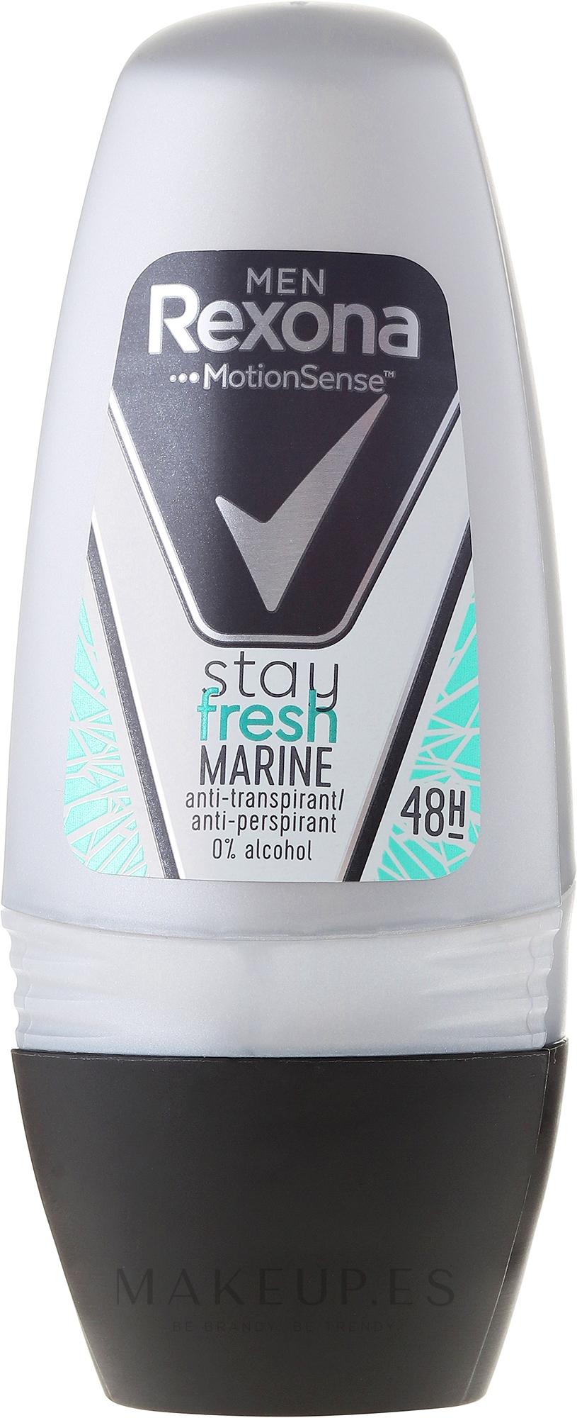 Rexona Men Desodorante Roll-on Stay Fresh Marine 50ml 