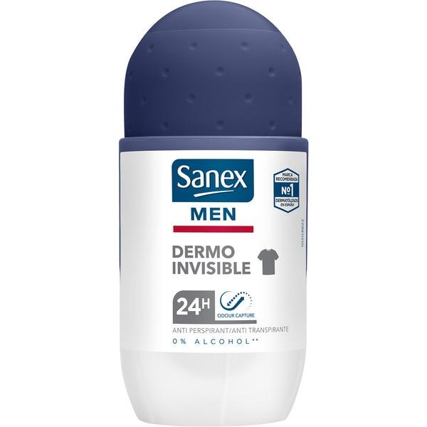 Sanex Men Desodorante Roll-on Dermo Invisible 50ml