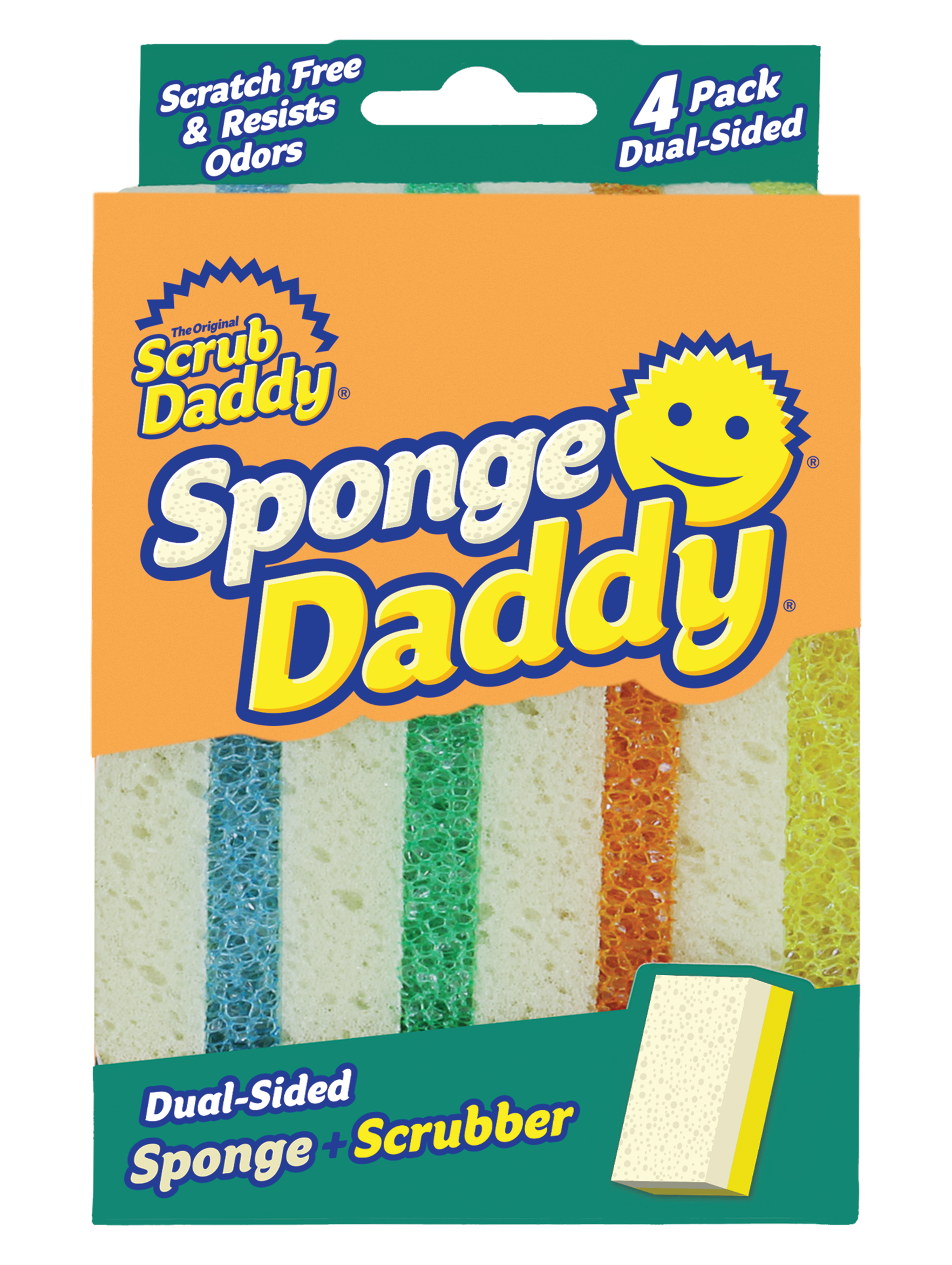 Sponge Daddy Colores Pack 4 unidades