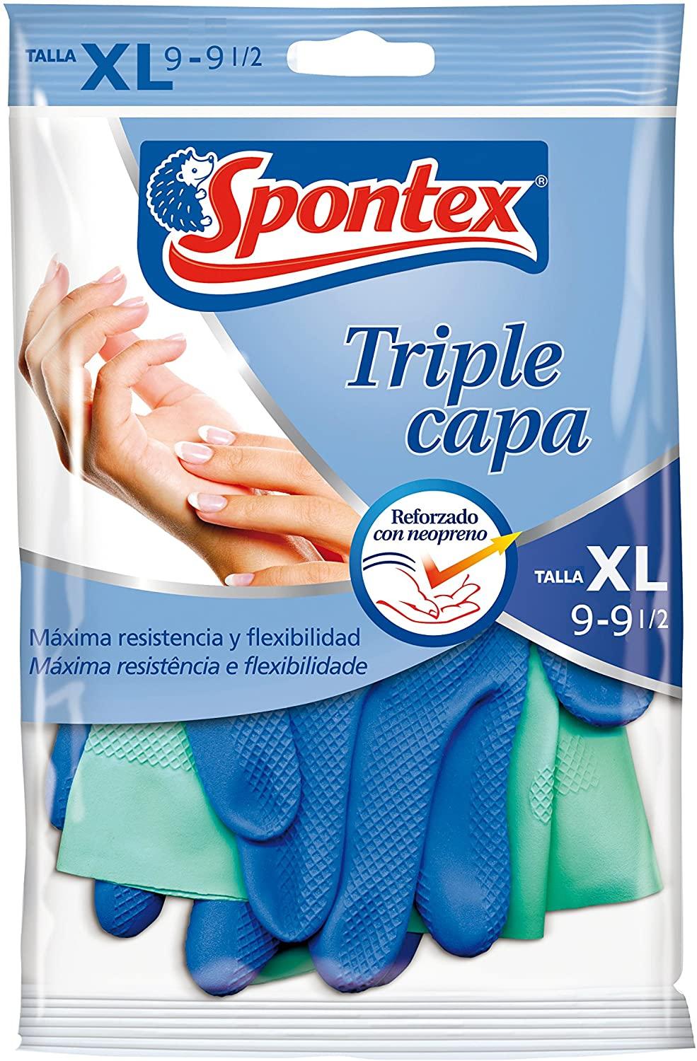 Spontex Guantes Triple Capa T-XL 