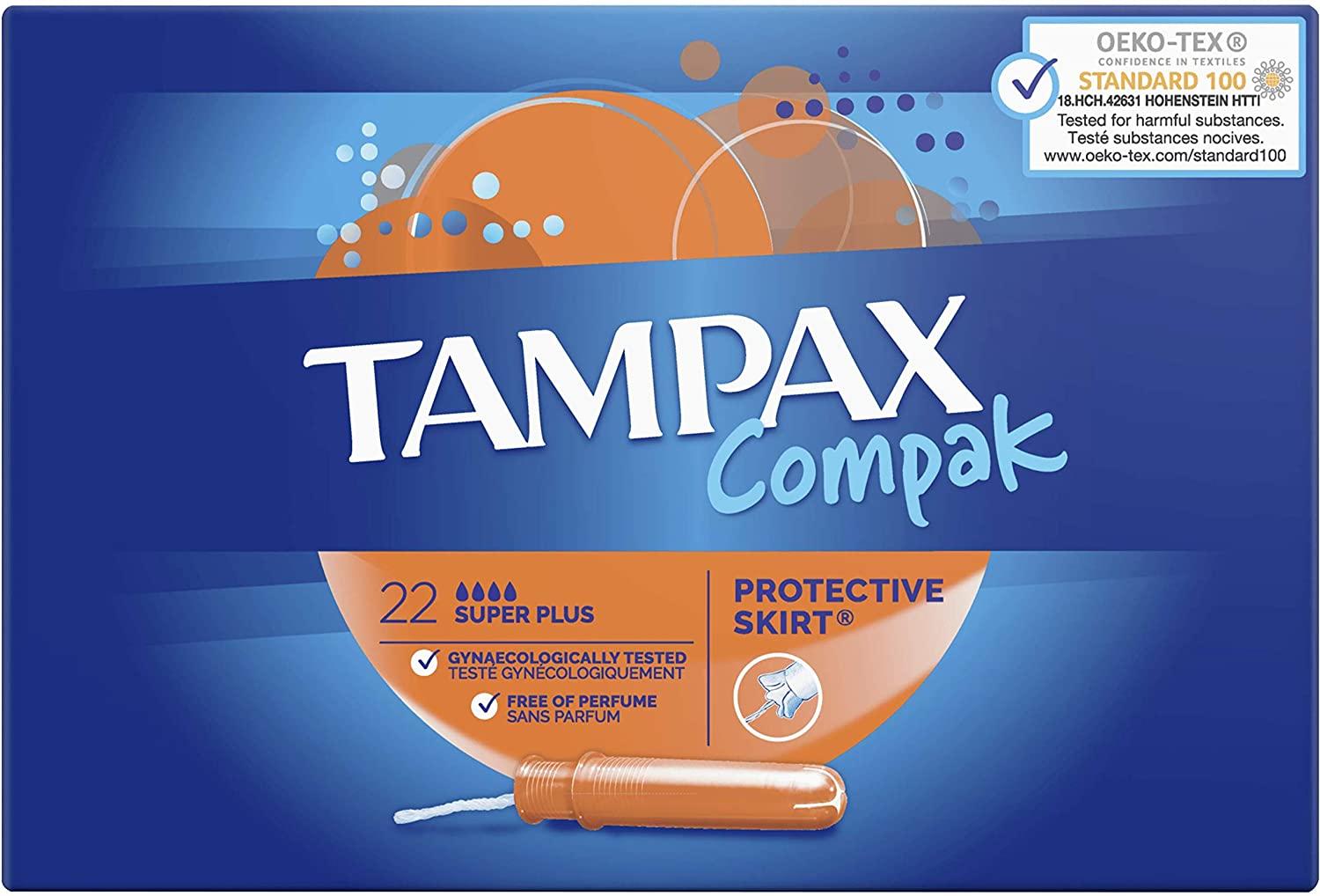 Tampax Compack Superplus 22u