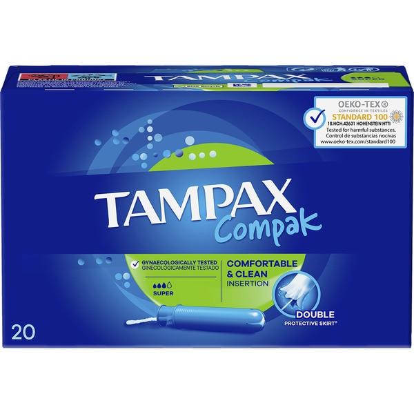 Tampax Compack Super 20 unidades