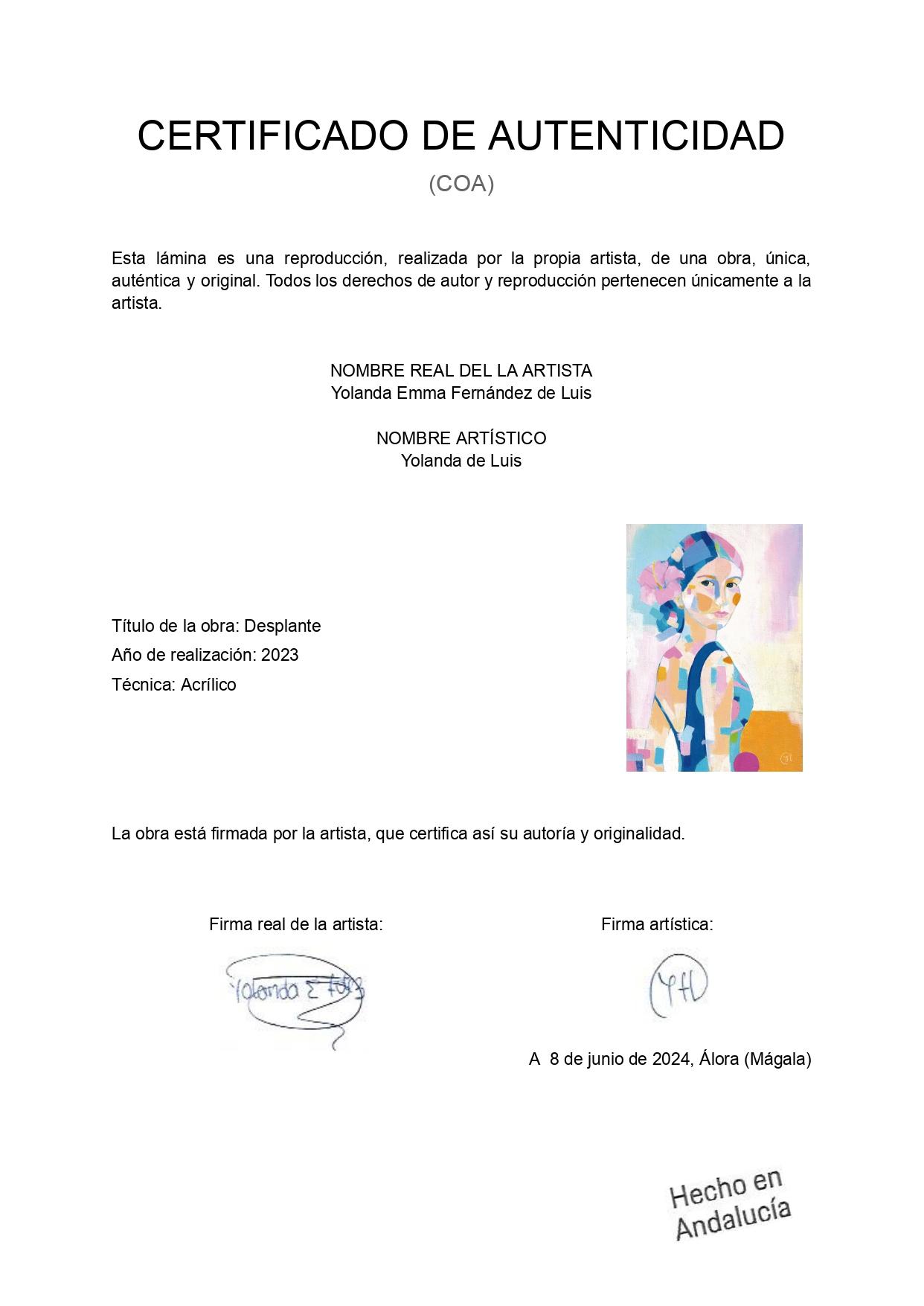 LAMINA PRINT DESPLANTE
