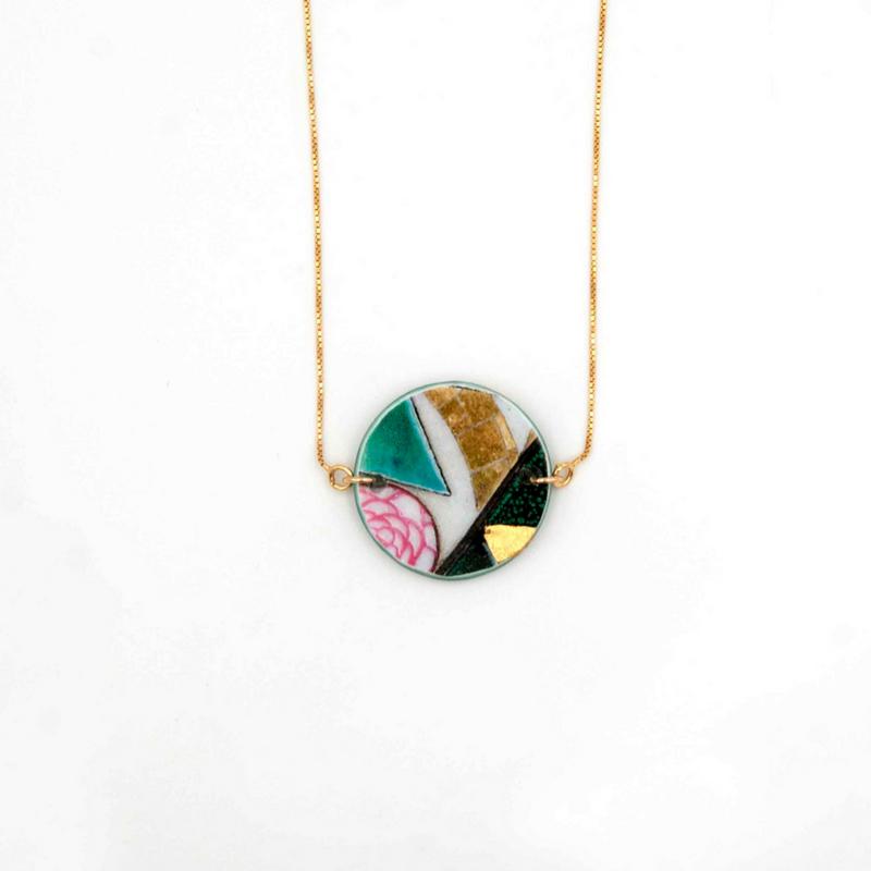 COLLAR KLIMT BLANCO
