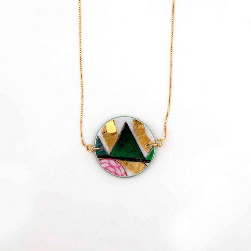 COLLAR KLIMT BLANCO