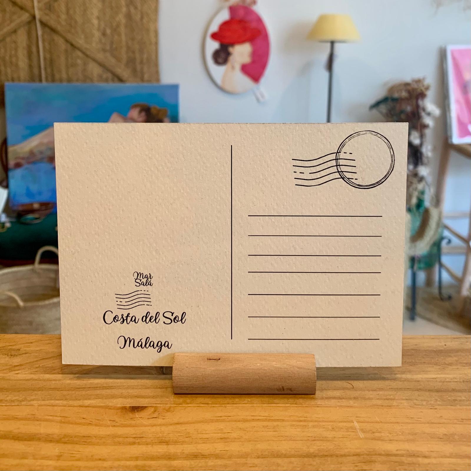 POSTAL PRINT GAVIOTA