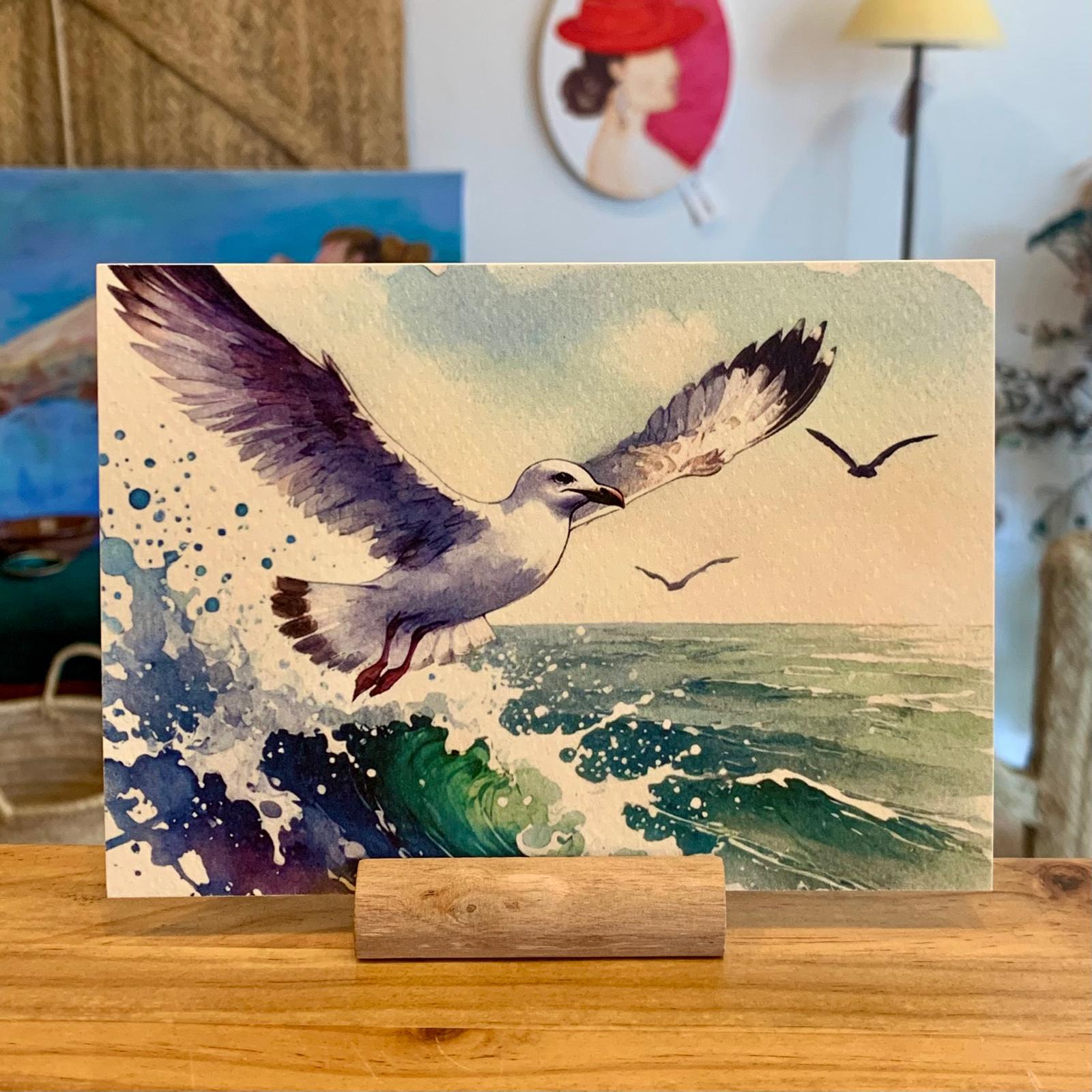 POSTAL PRINT GAVIOTA