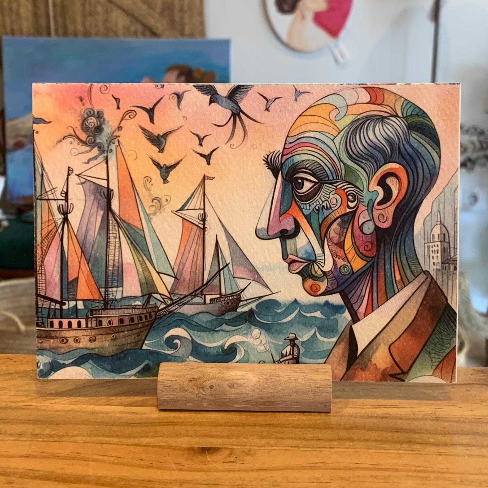 POSTAL PRINT VELEROS