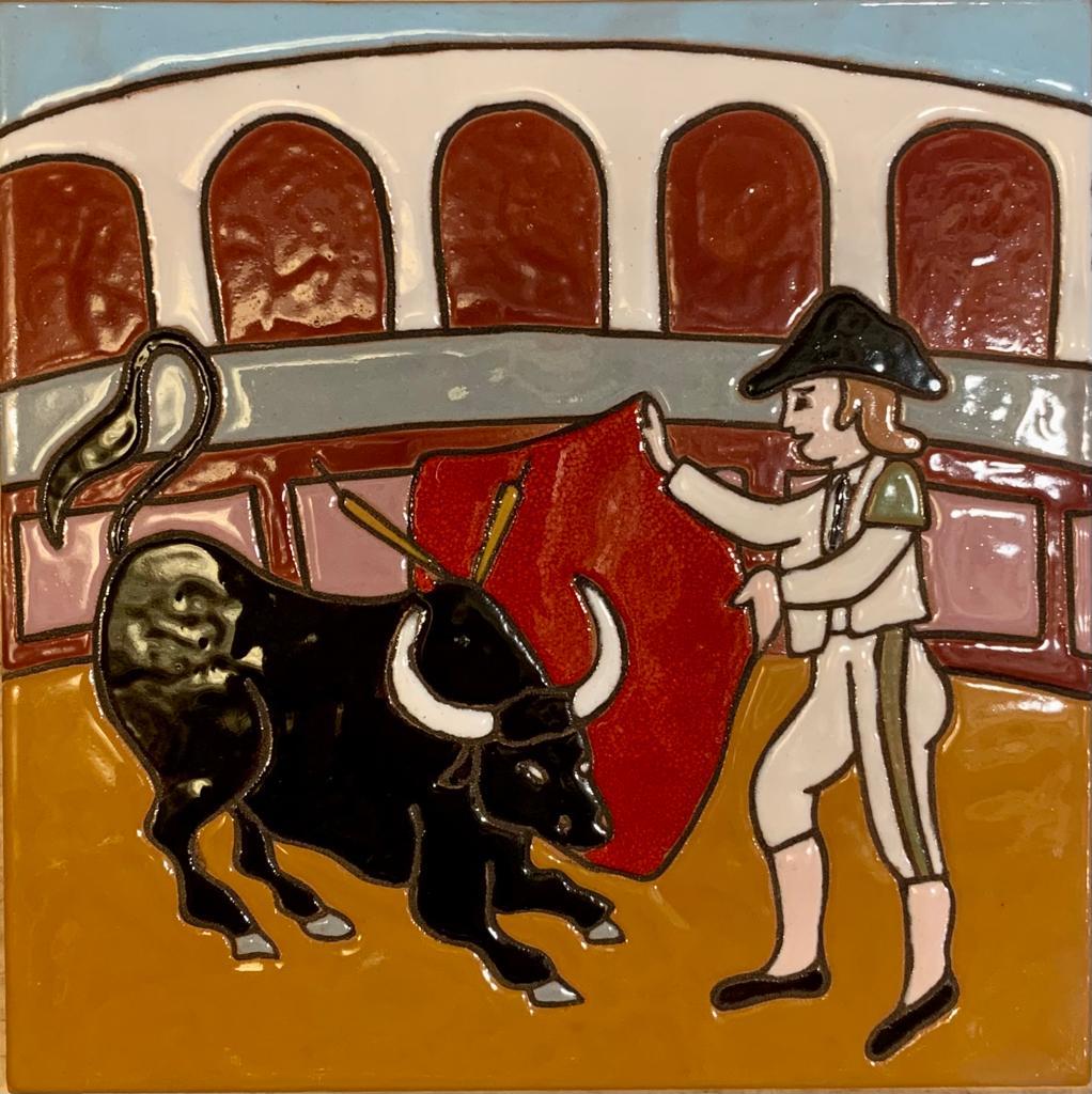 AZULEJO TORERO MARIA RENGEL