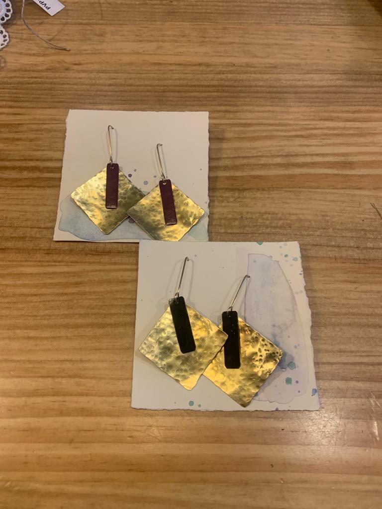 PENDIENTES ROMBO