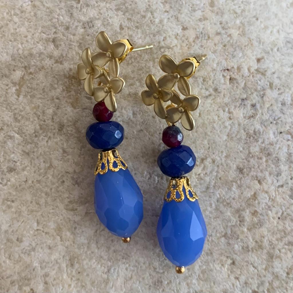 PENDIENTES LAGRIMEROS CELESTES
