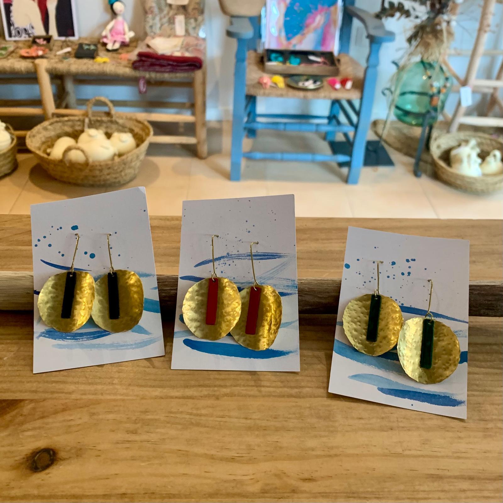 PENDIENTES REDONDOS