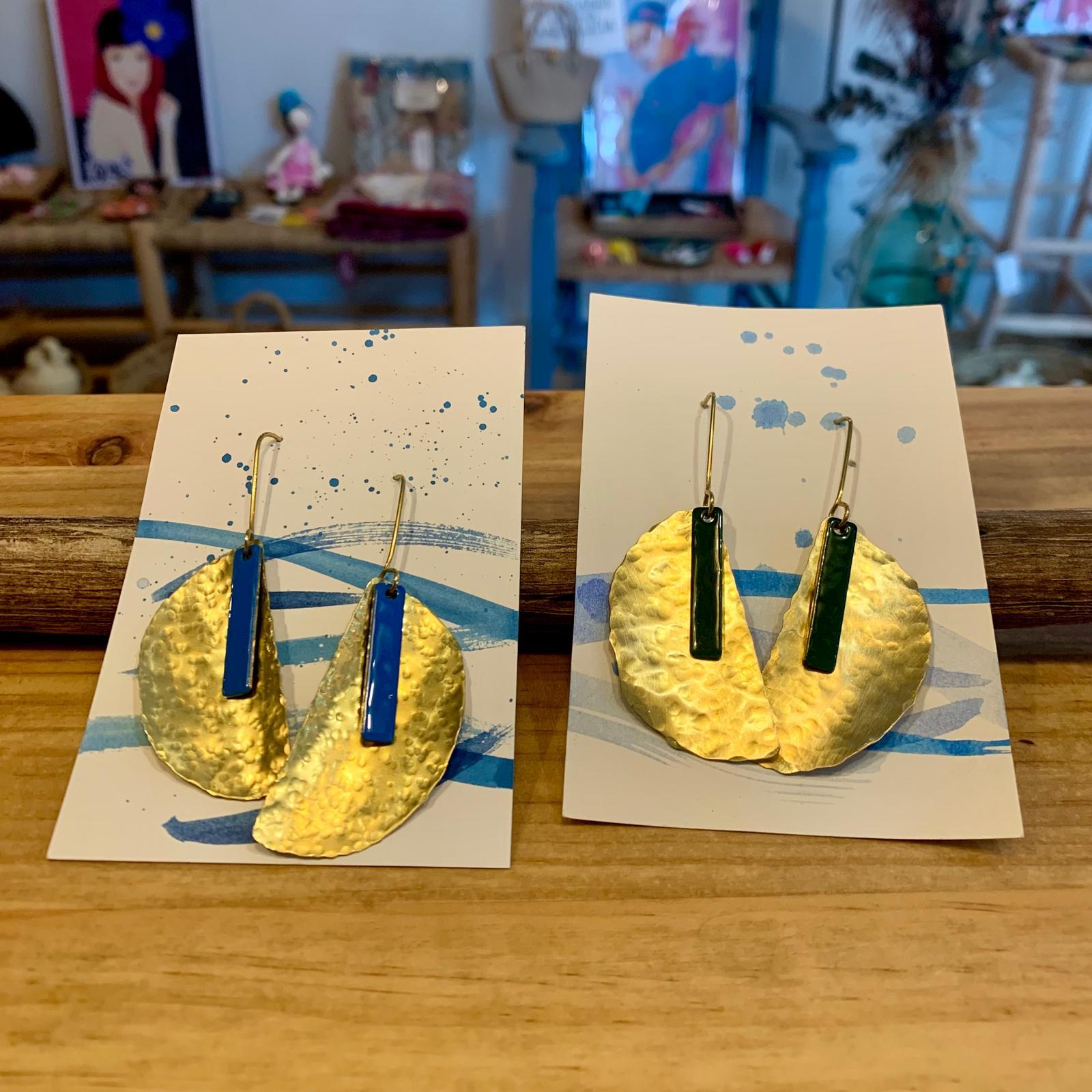 PENDIENTES MEDIA LUNA