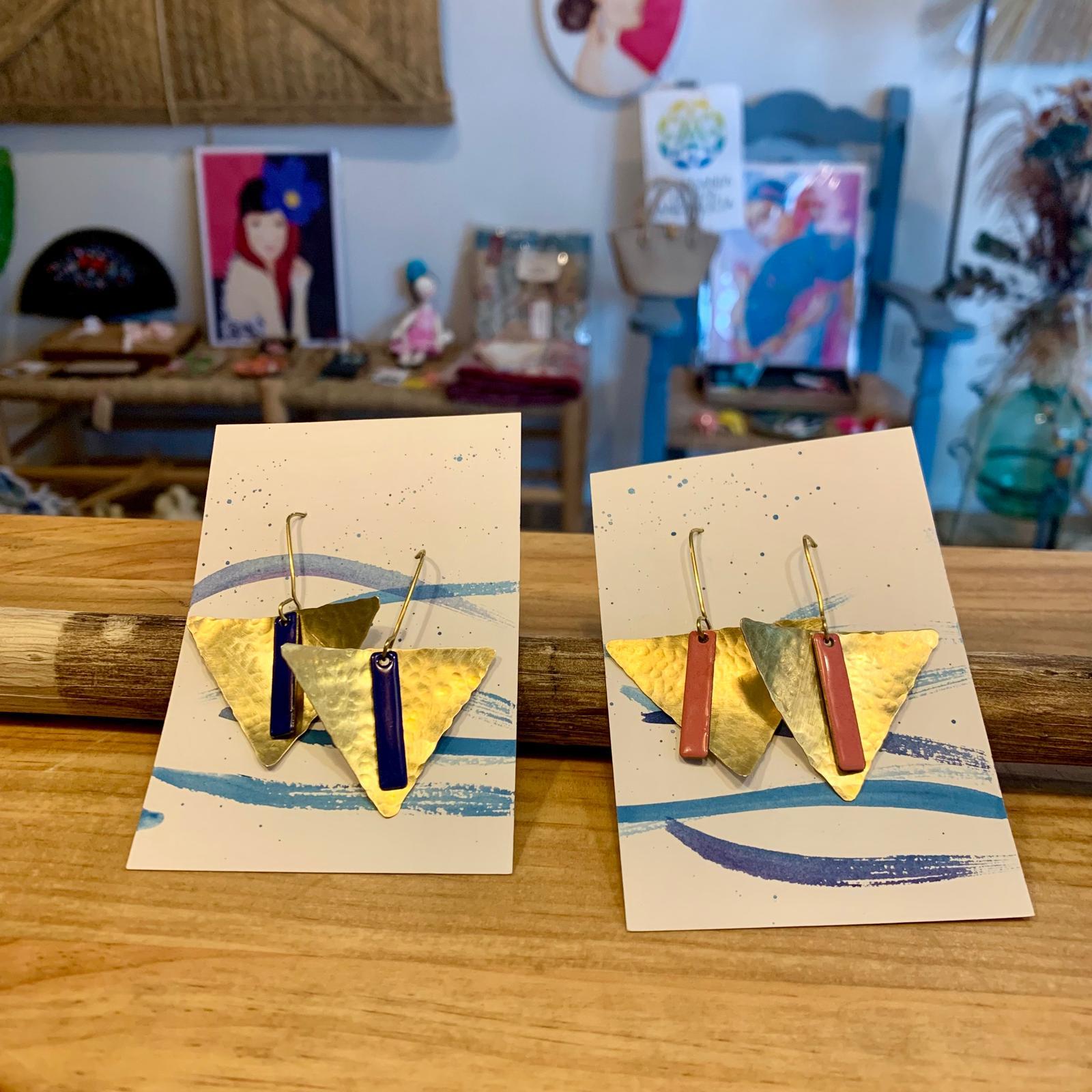 PENDIENTES TRIANGULOS