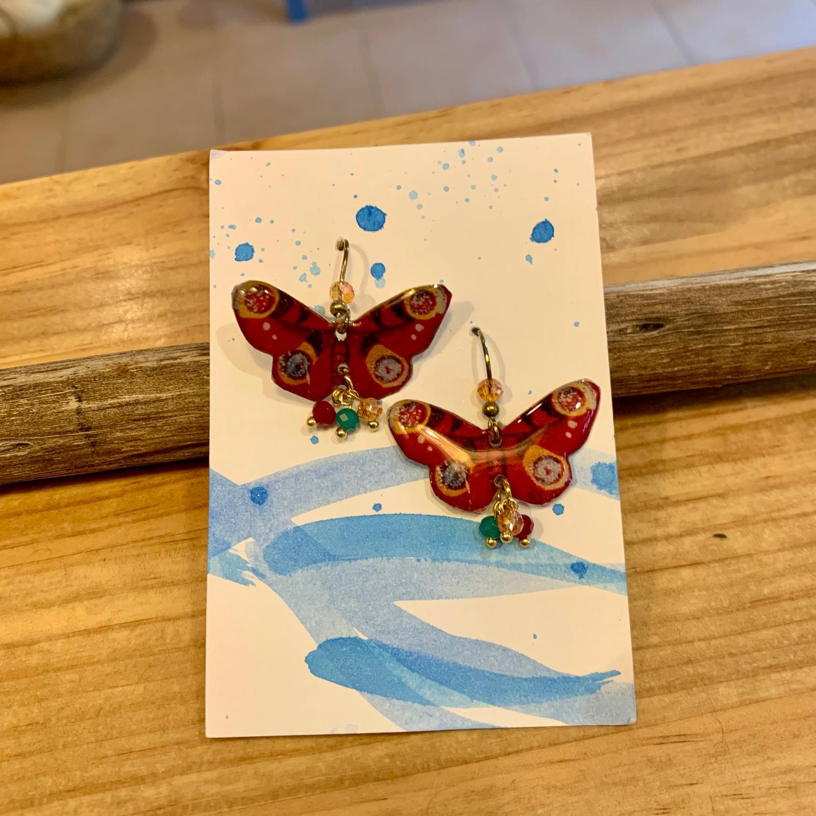 PENDIENTES MARIPOSAS