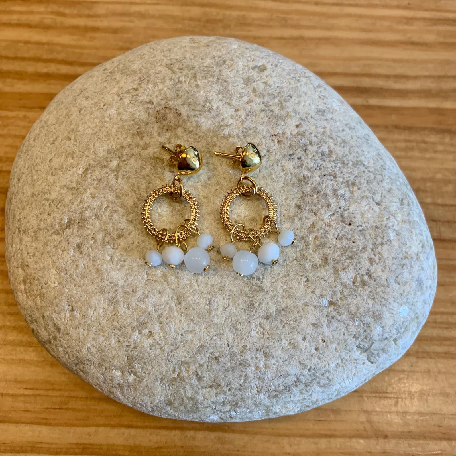 PENDIENTES LA TANA BLANCOS