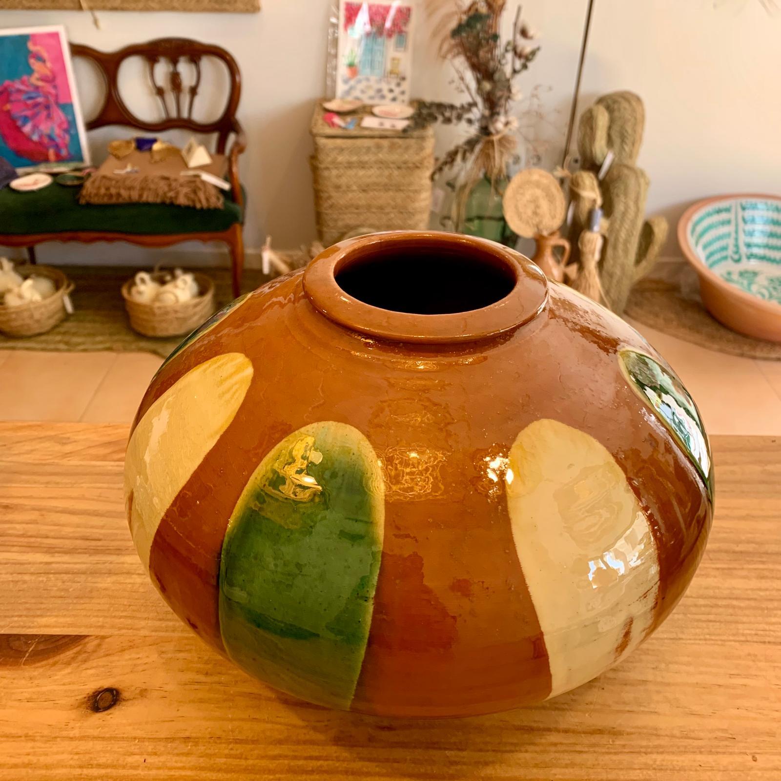 CENTRO JARRON CERAMICA
