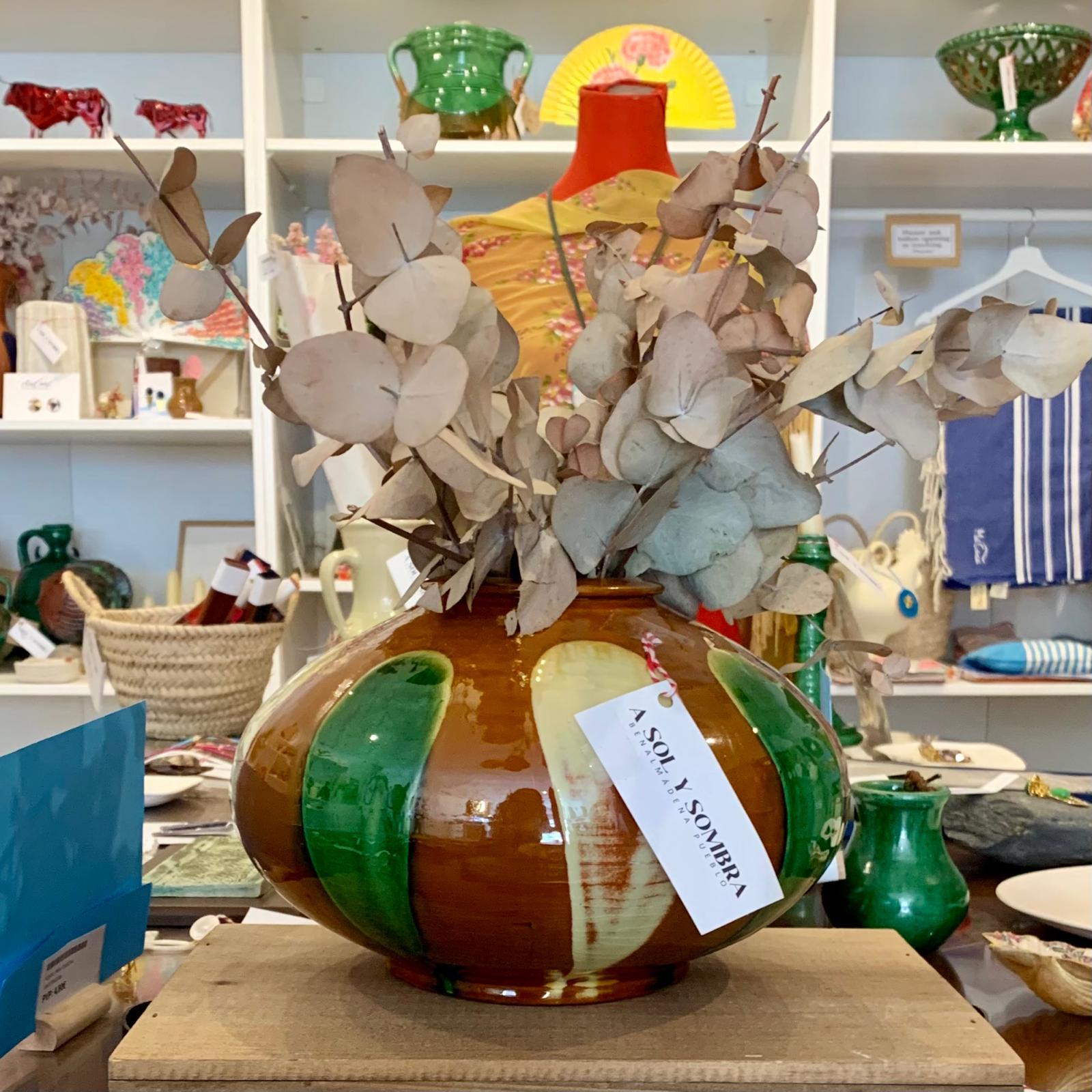CENTRO JARRON CERAMICA
