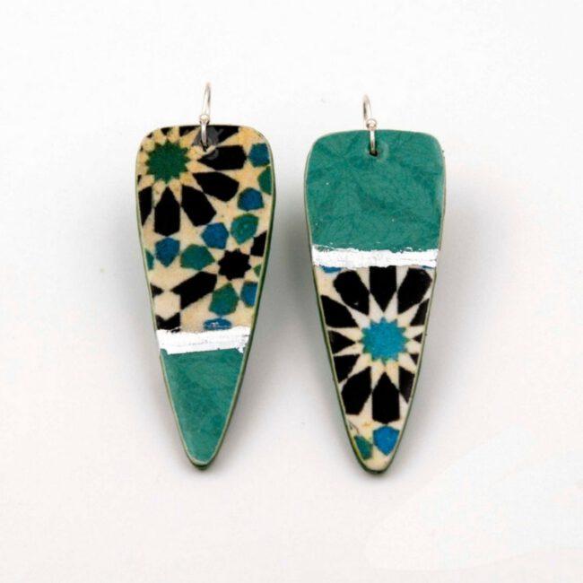 PENDIENTES LIRIOS GRANDES