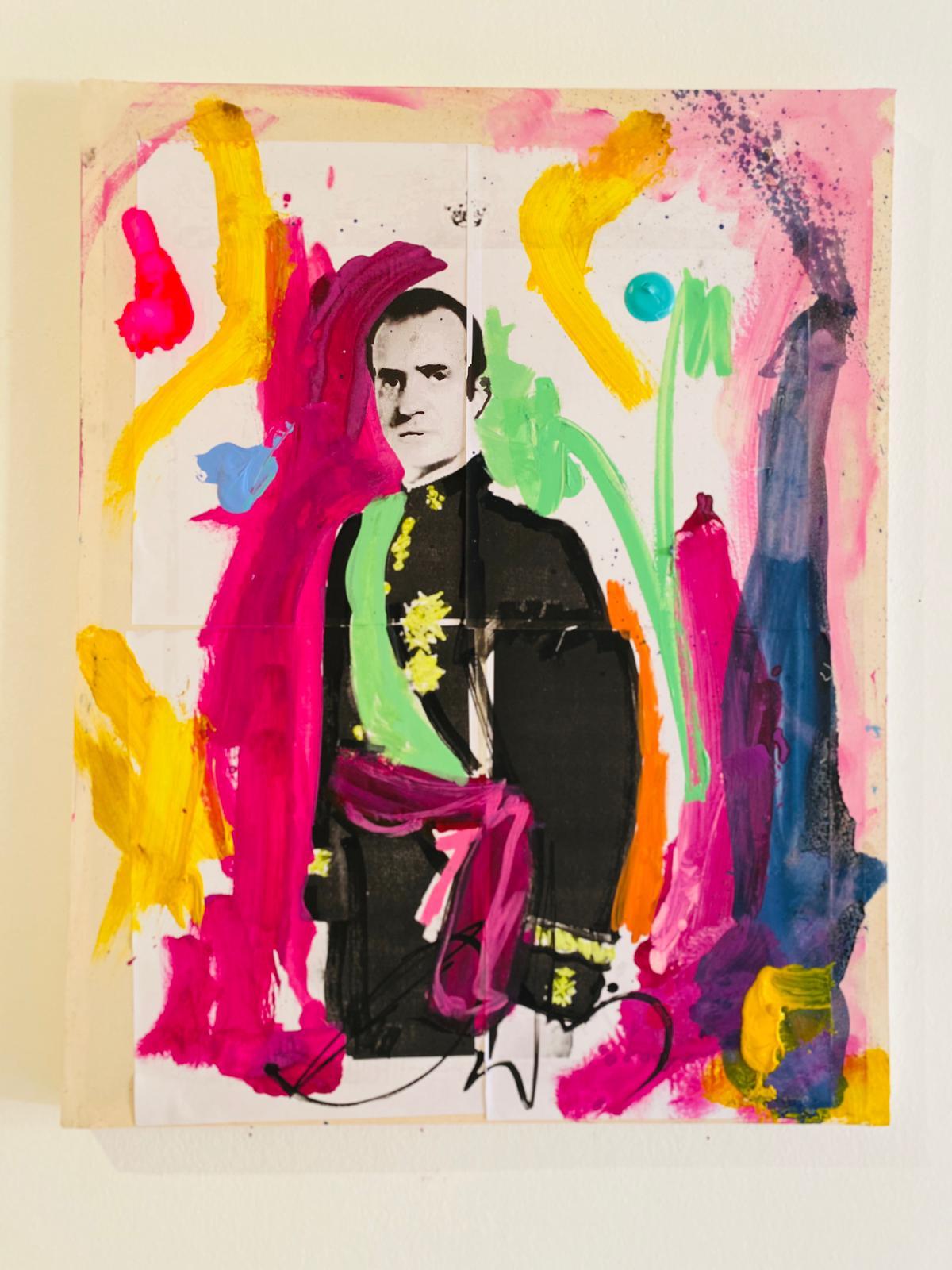 Rey óleo 90x70 lienzo
