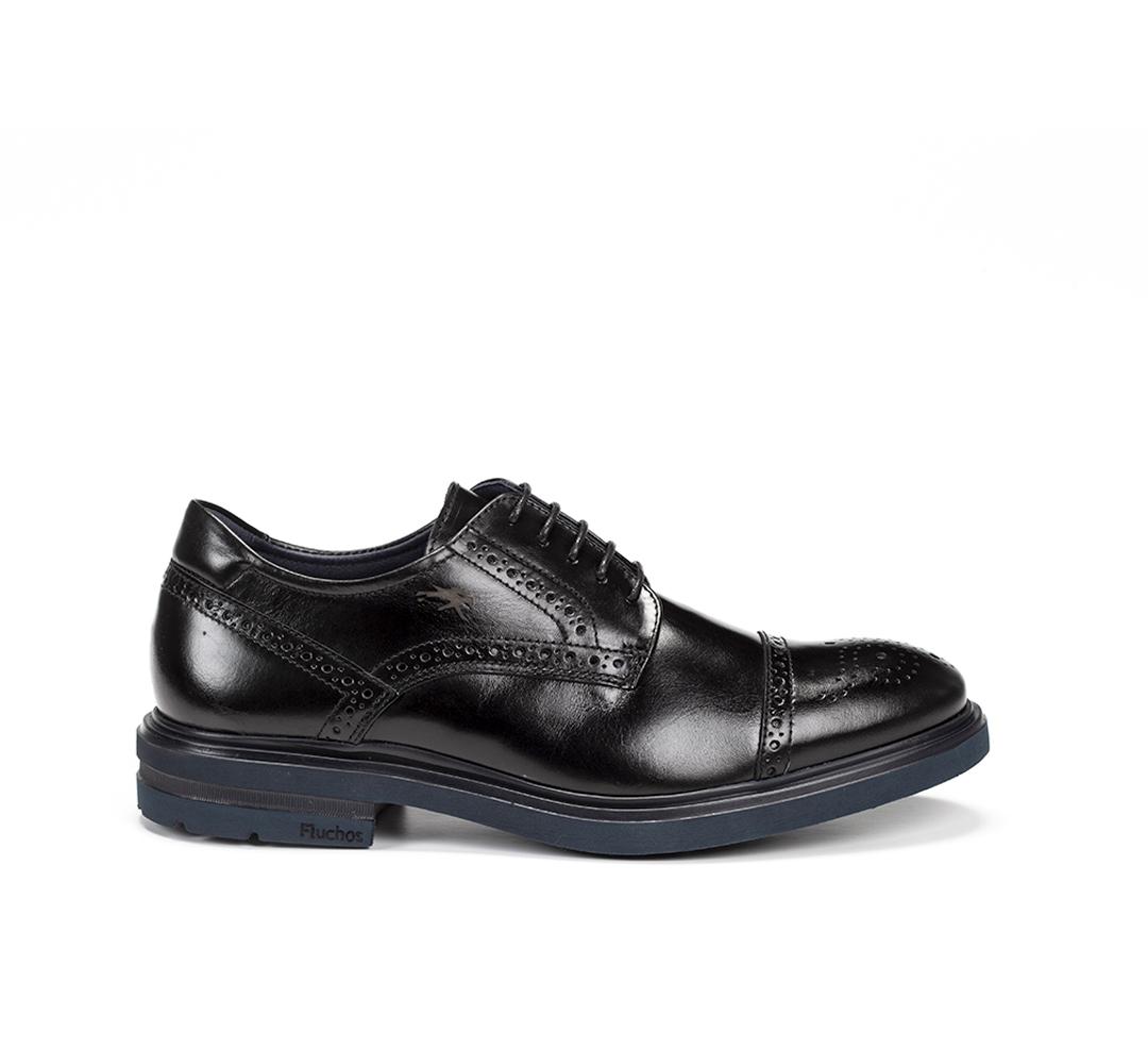 Zapato Belgas negro de Fluchos