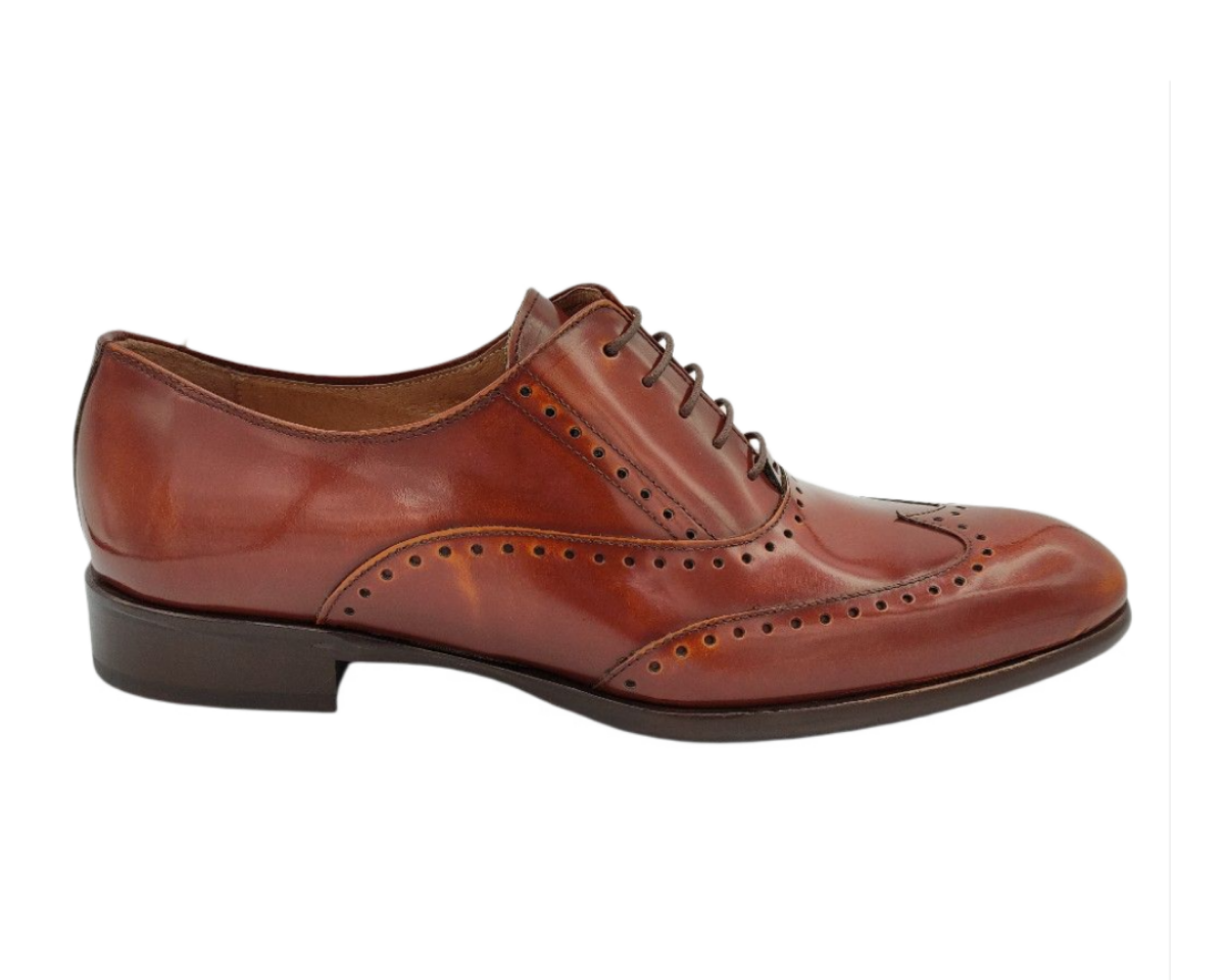 Zapato florentic marrón de Vitelo