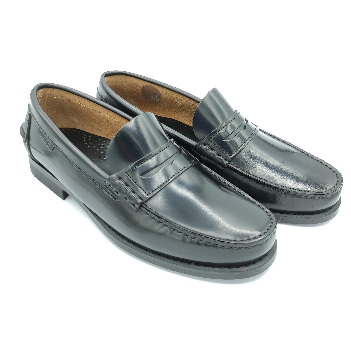 Zapato castellano negro de Martinelli Calzados Ardura