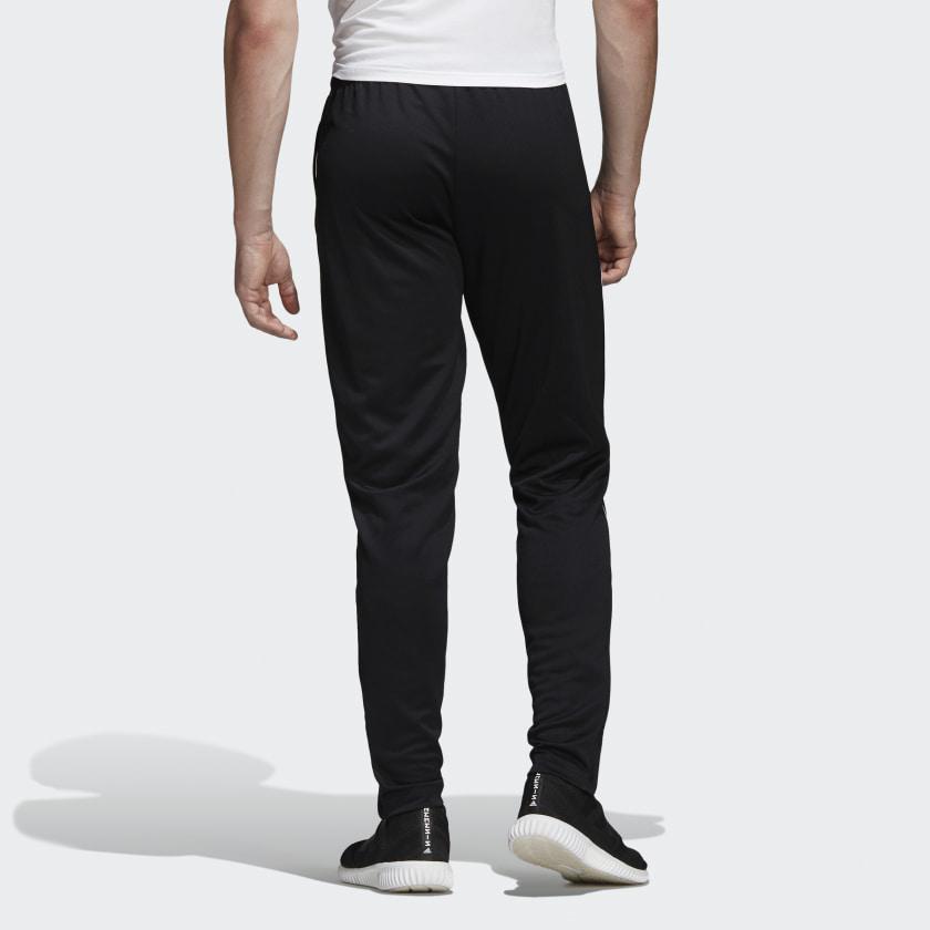 PANTALON ADIDAS CORE 18 TR NEGRO/BLANCO HOMBRE - Deportes Trainer