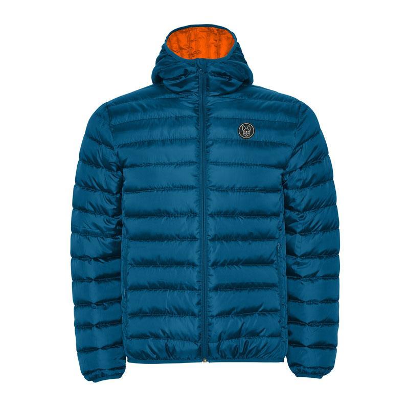 Anorak Frankie & Co Capucha Azul/Naranja Hombre